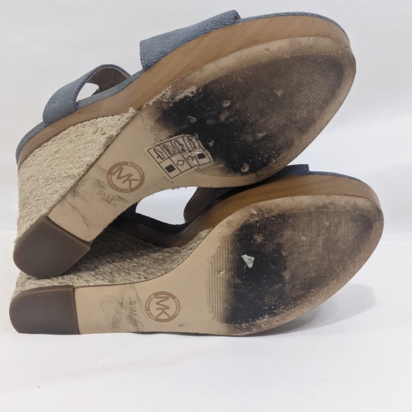 MICHAEL Michael Kors Josephine Suede Wedge Sandal - Picture 5 of 10